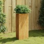 Jardinera de acero corten 40x34,5x75 cm de vidaXL, Maceteros y jardineras - Ref: Foro24-824546, Precio: 55,99 €, Descuento: %