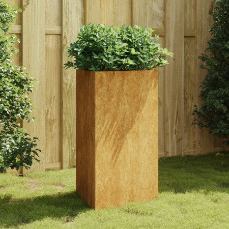 Jardinera de acero corten 50x43x75 cm de vidaXL, Maceteros y jardineras - Ref: Foro24-824547, Precio: 64,05 €, Descuento: %
