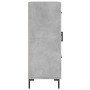 Aparador de madera de ingeniería gris hormigón 69,5x34x90 cm de vidaXL, Aparadores - Ref: Foro24-828048, Precio: 98,78 €, Des...