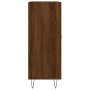 Aparador de madera de ingeniería marrón roble 69,5x34x90 cm de vidaXL, Aparadores - Ref: Foro24-828043, Precio: 95,60 €, Desc...