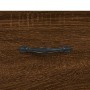 Aparador de madera de ingeniería marrón roble 69,5x34x90 cm de vidaXL, Aparadores - Ref: Foro24-828043, Precio: 95,60 €, Desc...