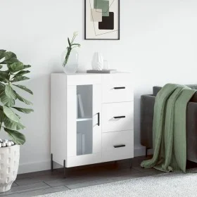 White engineered wood sideboard 69.5x34x90 cm by vidaXL, Sideboards - Ref: Foro24-828052, Price: 107,36 €, Discount: %