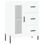 Aparador de madera de ingeniería blanco 69,5x34x90 cm de vidaXL, Aparadores - Ref: Foro24-828052, Precio: 108,67 €, Descuento: %