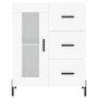 Aparador de madera de ingeniería blanco 69,5x34x90 cm de vidaXL, Aparadores - Ref: Foro24-828052, Precio: 108,67 €, Descuento: %