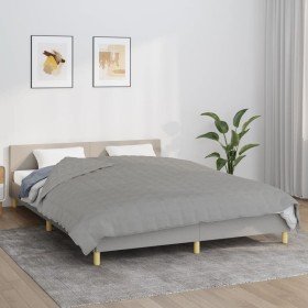 Manta con peso tela gris 200x230 cm 9 kg en Ropa de cama | Comprar online en Foru.es