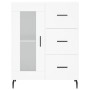 Aparador de madera de ingeniería blanco 69,5x34x90 cm de vidaXL, Aparadores - Ref: Foro24-828060, Precio: 102,54 €, Descuento: %