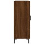 Aparador de madera de ingeniería marrón roble 69,5x34x90 cm de vidaXL, Aparadores - Ref: Foro24-828051, Precio: 102,22 €, Des...