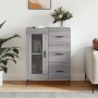 Aparador de madera de ingeniería gris Sonoma 69,5x34x90 cm de vidaXL, Aparadores - Ref: Foro24-828066, Precio: 102,16 €, Desc...