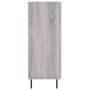 Aparador de madera de ingeniería gris Sonoma 69,5x34x90 cm de vidaXL, Aparadores - Ref: Foro24-828066, Precio: 102,16 €, Desc...