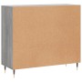 Aparador de madera de ingeniería gris Sonoma 90x34x80 cm de vidaXL, Aparadores - Ref: Foro24-828090, Precio: 82,56 €, Descuen...