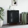 Aparador de madera de ingeniería negro 69,5x34x90 cm de vidaXL, Aparadores - Ref: Foro24-828053, Precio: 108,74 €, Descuento: %