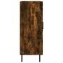 Aparador de madera de ingeniería roble ahumado 69,5x34x90 cm de vidaXL, Aparadores - Ref: Foro24-828057, Precio: 105,17 €, De...