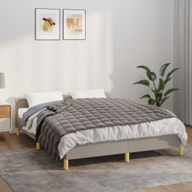 Manta con peso tela gris 137x200 cm 6 kg en Ropa de cama | Comprar online en Foru.es