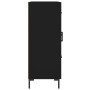Aparador de madera de ingeniería negro 69,5x34x90 cm de vidaXL, Aparadores - Ref: Foro24-828045, Precio: 102,52 €, Descuento: %