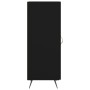 Aparador de madera contrachapada negro 34,5x34x90 cm de vidaXL, Aparadores - Ref: Foro24-828509, Precio: 58,94 €, Descuento: %