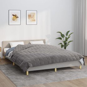 Manta con peso tela gris 200x220 cm 13 kg en Ropa de cama | Comprar online en Foru.es