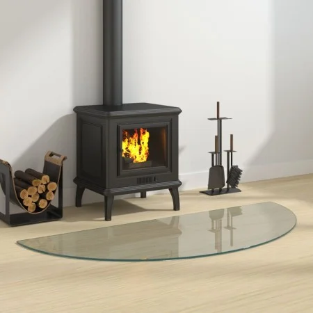 Glasplatte für halbrunden Kamin 1200x500 mm von vidaXL, Glas - Ref: Foro24-324113, Preis: 33,61 €, Rabatt: %