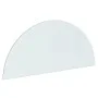 Glass plate for semicircular fireplace 1200x500 mm by vidaXL, Glass - Ref: Foro24-324113, Price: 33,61 €, Discount: %