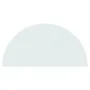 Placa de vidrio para chimenea semicircular 1200x600 mm de vidaXL, Cristal - Ref: Foro24-324114, Precio: 49,09 €, Descuento: %