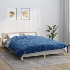 Manta con peso tela azul 200x220 cm 9 kg en Ropa de cama | Comprar online en Foru.es