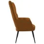 Sillón de relax de terciopelo marrón de vidaXL, Sillones - Ref: Foro24-328081, Precio: 108,31 €, Descuento: %