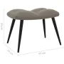 Silla de relajación con reposapiés terciopelo gris claro de vidaXL, Sillones - Ref: Foro24-328084, Precio: 116,01 €, Descuent...
