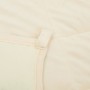 Manta con peso tela color crema claro 152x203 cm 11 kg en Ropa de cama | Comprar online en Foru.es