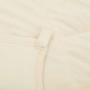 Manta con peso tela color crema claro 220x230 cm 15 kg en Ropa de cama | Comprar online en Foru.es