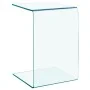 Mesa auxiliar de vidrio templado 40x40x60 cm de vidaXL, Mesas auxiliares - Ref: Foro24-332930, Precio: 177,16 €, Descuento: %