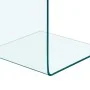Mesa auxiliar de vidrio templado 40x40x60 cm de vidaXL, Mesas auxiliares - Ref: Foro24-332930, Precio: 177,16 €, Descuento: %