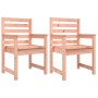 Sillas de jardín 2 uds madera maciza abeto Douglas 60x48x91 cm de vidaXL, Sillas de jardín - Ref: Foro24-824058, Precio: 113,...