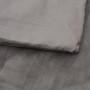 Manta con peso y con funda tela gris 10 kg 137x200 cm en Ropa de cama | Comprar online en Foru.es