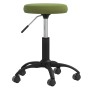 Silla de comedor de terciopelo verde claro en Sillas de comedor | Comprar online en Foru.es