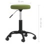 Silla de comedor de terciopelo verde claro en Sillas de comedor | Comprar online en Foru.es