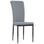 Sillas de comedor 2 unidades terciopelo gris claro de vidaXL, Sillas de comedor - Ref: Foro24-326093, Precio: 102,67 €, Descu...