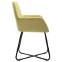 Sillas de comedor 4 unidades de tela verde de vidaXL, Sillas de comedor - Ref: Foro24-277104, Precio: 354,25 €, Descuento: %