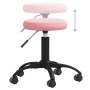 Silla de comedor de terciopelo rosa en Sillas de comedor | Comprar online en Foru.es