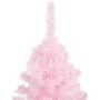 Árbol de Navidad artificial con soporte rosa PVC 210 cm de vidaXL, Arboles de navidad - Ref: Foro24-320999, Precio: 58,93 €, ...