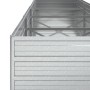 Arriate de acero galvanizado plateado 320x80x77 cm de vidaXL, Maceteros y jardineras - Ref: Foro24-316890, Precio: 98,09 €, D...