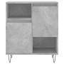 Aparadores 2 uds madera contrachapada gris hormigón de vidaXL, Aparadores - Ref: Foro24-3190129, Precio: 116,79 €, Descuento: %