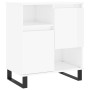Aparadores 2 uds madera contrachapada blanco brillo de vidaXL, Aparadores - Ref: Foro24-3190135, Precio: 139,78 €, Descuento: %