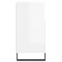Aparadores 2 uds madera contrachapada blanco brillo de vidaXL, Aparadores - Ref: Foro24-3190135, Precio: 139,78 €, Descuento: %