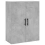 Armario de pared 2 unidades gris hormigón 69,5x34x90 cm de vidaXL, Aparadores - Ref: Foro24-3195647, Precio: 126,84 €, Descue...