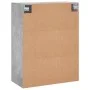 Armario de pared 2 unidades gris hormigón 69,5x34x90 cm de vidaXL, Aparadores - Ref: Foro24-3195647, Precio: 126,84 €, Descue...
