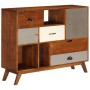 Aparador de madera maciza de acacia 115x35x86 cm de vidaXL, Aparadores - Ref: Foro24-247938, Precio: 223,00 €, Descuento: %