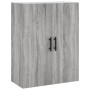 Armarios de pared 2 unidades gris Sonoma 69,5x34x90 cm de vidaXL, Aparadores - Ref: Foro24-3195649, Precio: 139,49 €, Descuen...