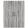 Armarios de pared 2 unidades gris Sonoma 69,5x34x90 cm de vidaXL, Aparadores - Ref: Foro24-3195649, Precio: 136,35 €, Descuen...