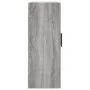 Armarios de pared 2 unidades gris Sonoma 69,5x34x90 cm de vidaXL, Aparadores - Ref: Foro24-3195649, Precio: 136,35 €, Descuen...
