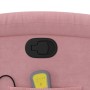 Sillón reclinable de masaje elevable terciopelo rosa en Sillones | Comprar online en Foru.es