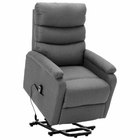 Sillón elevable tela gris claro en Sillones | Comprar online en Foru.es